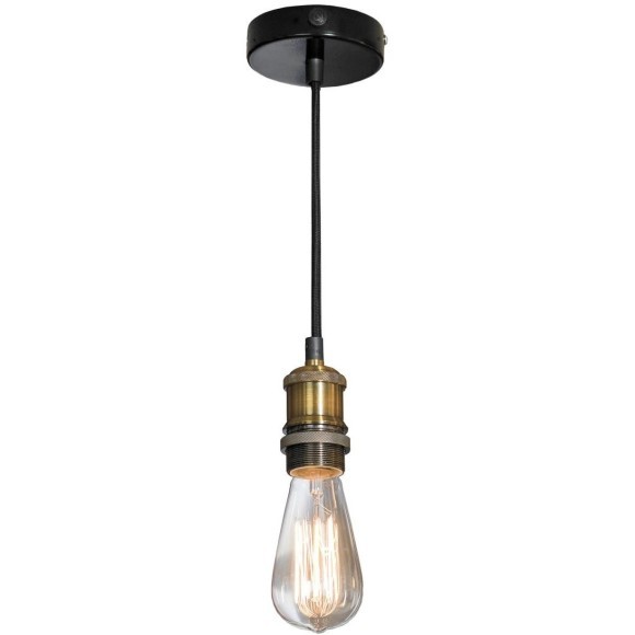 Подвесной светильник с 1 плафоном Lussole GRLSP-9888 CENTEREACH IP21 под лампу 1xE27 10W