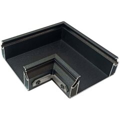 Угловой элемент черный (для профиля-ниши DK5850-BK) Denkirs Flod DK5851-BK