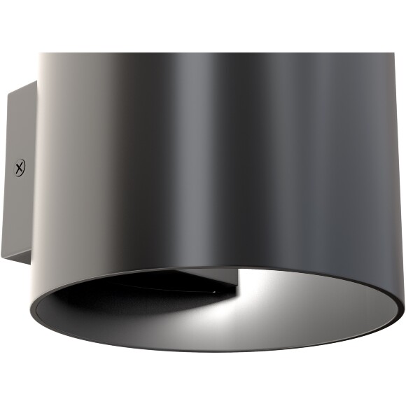 Бра настенное Maytoni Rond C066WL-01B лампа G9 макс. 5Вт черный матовый алюминий, светильник со светом вверх вниз (up&down), современный минималистичный дизайн, без выключателя на корпусе Бра настенное Maytoni Rond C066WL-01B лампа G9 макс. 5Вт черный матовый алюминий, светильник со светом вверх вниз (up&down), современный минималистичный дизайн, без выключателя на корпусе