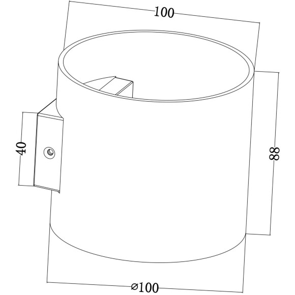 Бра настенное Maytoni Rond C066WL-01B лампа G9 макс. 5Вт черный матовый алюминий, светильник со светом вверх вниз (up&down), современный минималистичный дизайн, без выключателя на корпусе Бра настенное Maytoni Rond C066WL-01B лампа G9 макс. 5Вт черный матовый алюминий, светильник со светом вверх вниз (up&down), современный минималистичный дизайн, без выключателя на корпусе