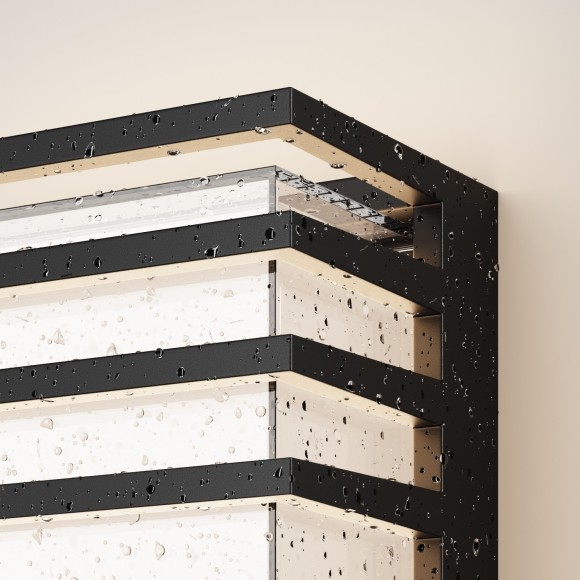 Уличный настенный светильник Maytoni O020WL-L10B4K Downing Street IP65 светодиодный LED 10W