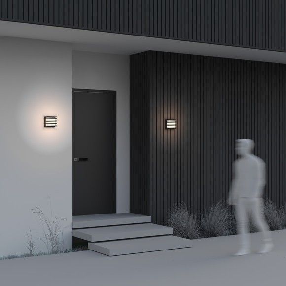 Уличный настенный светильник Maytoni O020WL-L10B4K Downing Street IP65 светодиодный LED 10W