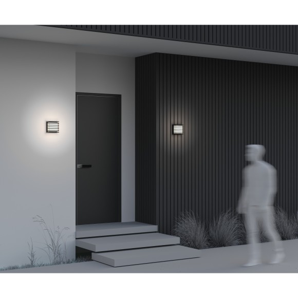 Уличный настенный светильник Maytoni O020WL-L10B4K Downing Street IP65 светодиодный LED 10W