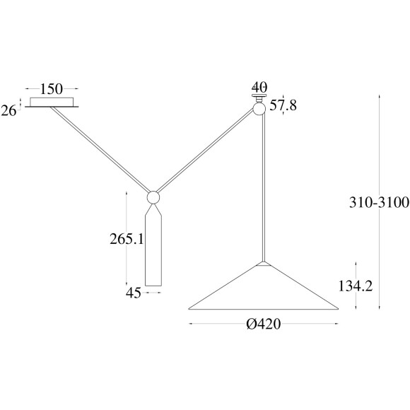 Подвесной светильник Maytoni P080PL-01B Подвесной светильник Maytoni P080PL-01B