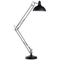 Торшер для чтения Arte Lamp A2487PN-1BK GOLIATH под лампу 1xE27 60W