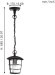 Уличный светильник подвесной Aloria 93406
