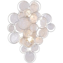 Бра Crystal Lux DESEO AP2 SILVER