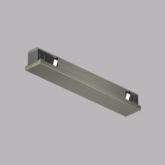 TR5722-DN Электрический коннектор прямой для трека SHINE BASE, 48V DC, IP20, темный никель, алюминий