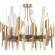 Люстра Crystal Lux CASA SP-PL12 BRASS