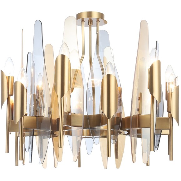 Люстра Crystal Lux CASA SP-PL12 BRASS