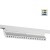 359740 PORT NT25 240 белый Светильник однофазный двухжильный трековый с переключ. цв. температуры IP20 LED 18W 180-265V 2700К/3200К/4000К EOS