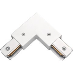 Угловое соединение с подводом питания для двужильных однофазных шинопроводов Barra Lightstar 502126-1