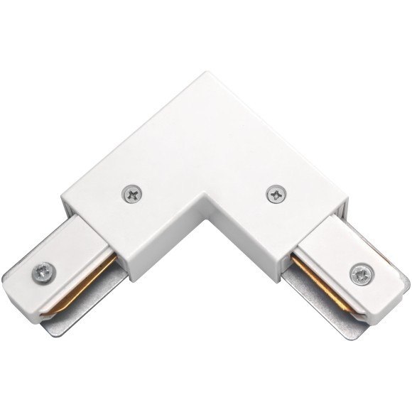 Угловое соединение с подводом питания для двужильных однофазных шинопроводов Barra Lightstar 502126-1 Угловое соединение с подводом питания для двужильных однофазных шинопроводов Barra Lightstar 502126-1