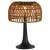 Настольная лампа с плафоном из искуственного ротанга Favourite 4833-1T