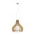 96214 EGLO TINDORI Подвесной светильник с 1 лампой E27, 60W, металл, дерево, стекло