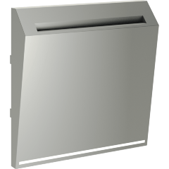 VLS002605 Накладка для выключателя питания карточного для отелей стального цвета VOLTUM S70 (сталь)