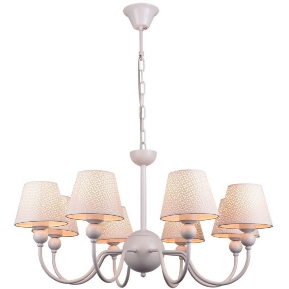 Люстра подвесная Lussole LSP-8033 HARTFORD IP21 под лампы 8xE27 320W