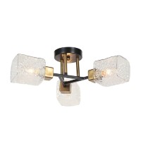 Люстра потолочная Arte Lamp A1547PL-3BK CHICAGO под лампы 3xE14 40W