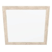 99436 PIGLIONASSO PIGLIONASSO Светодиодный потолочный светильник, 32Вт, 4700Лм, 4000К, L645, B645, H55, дерево, пластик, белый