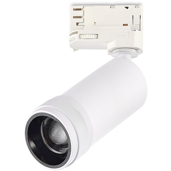 ST691.536.10 Св-к трек. Zoom Белый LED 1*10W 3000K 900Lm Ra 10-55° IP20 D50xH160 220V Трехфазная трековая система ST691.536.10 Св-к трек. Zoom Белый LED 1*10W 3000K 900Lm Ra 10-55° IP20 D50xH160 220V Трехфазная трековая система