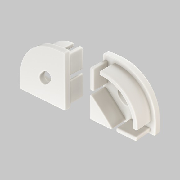 Комплект заглушек (для профиля ALM008S) 10шт. ALM008EC