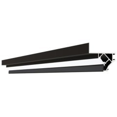 Теневой профиль под натяжной потолок для лент шириной не более 10мм Arte Lamp GAP A650206P