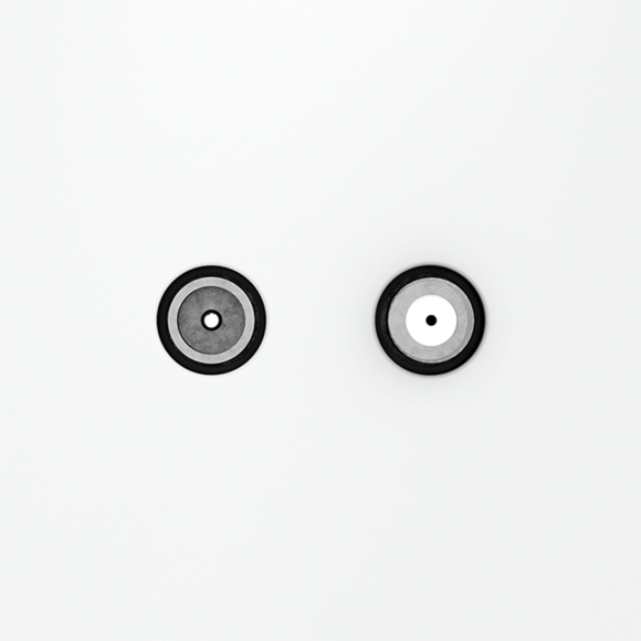 VLS060402 Розетка телевизионная оконечная для кабелей RG 6 - SAT 50 - SAT 703 - DG 113 (TV+SAT) (Телевизионный + Спутниковый) белого матового цвета VOLTUM S70 (белый матовый)