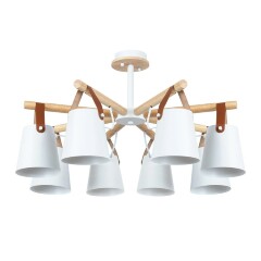 Люстра потолочная Arte Lamp A7032PL-8WH Thomas под лампы 8xE27 60W Люстра потолочная Arte Lamp A7032PL-8WH Thomas под лампы 8xE27 60W