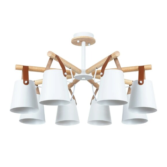 Люстра потолочная Arte Lamp A7032PL-8WH Thomas под лампы 8xE27 60W Люстра потолочная Arte Lamp A7032PL-8WH Thomas под лампы 8xE27 60W