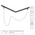 Магнитный гибкий трековый неон 2.5м черный металл Arte Lamp Loop A4910PL-1BK