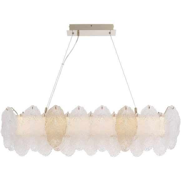 SL6135.233.01 Светильник подвесной ST-Luce золото/прозрачный, янтарный LED 1*24W 3000K LIGHTSOME