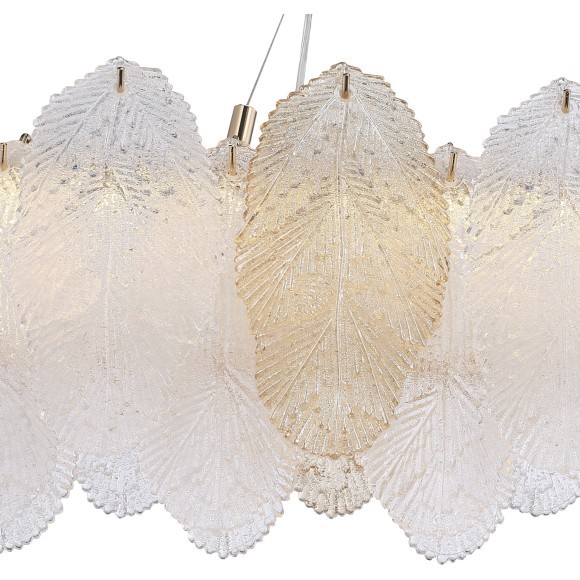 SL6135.233.01 Светильник подвесной ST-Luce золото/прозрачный, янтарный LED 1*24W 3000K LIGHTSOME