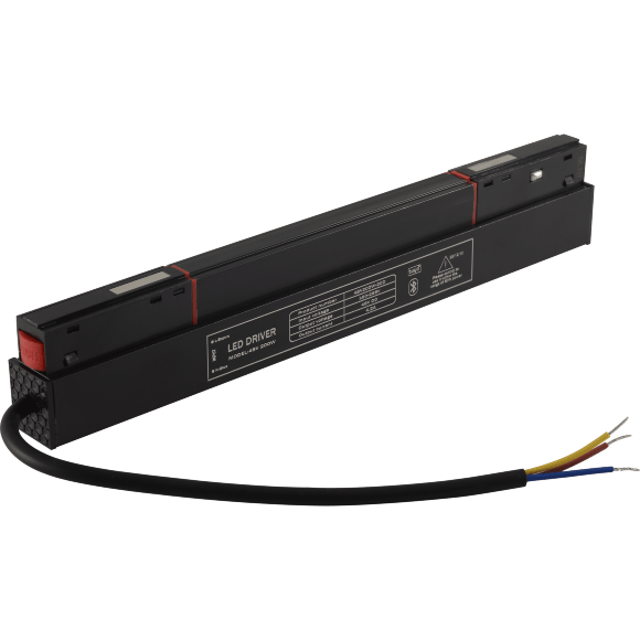 CLT 0.203 09 BL SMART 1408/141 Внутренний черный SMART драйвер мощностью 200Вт, 220=>48V, Bluetooth 4.0, SMART LIFE TUYA, регулировка цветности и яркости, голосовое управление через приложение или хаб