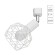 Однофазный двужильный трековый светильник Arte Lamp A6141PL-1WH SOSPIRO под сменную лампу Е14 Однофазный двужильный трековый светильник Arte Lamp A6141PL-1WH SOSPIRO под сменную лампу Е14
