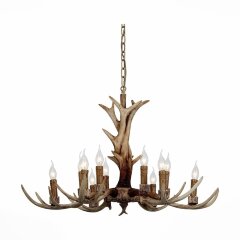 SL153.703.12 Люстра подвесная ST-Luce Светло-Коричневый E14 12*40W RENNA