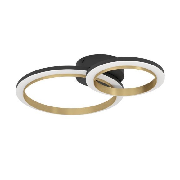 901223 CALLIERA Светодиодный потолочный светильник диммируемый по TRIAC, 20Вт, 1500Лм, 4000К, сталь/пластик, черный/латунь/белый 901223 CALLIERA Светодиодный потолочный светильник диммируемый по TRIAC, 20Вт, 1500Лм, 4000К, сталь/пластик, черный/латунь/белый