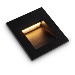 Светильник встраиваемый в стену Maytoni O038-L3B Arca IP65 светодиодный LED 3W Светильник встраиваемый в стену Maytoni O038-L3B Arca IP65 светодиодный LED 3W