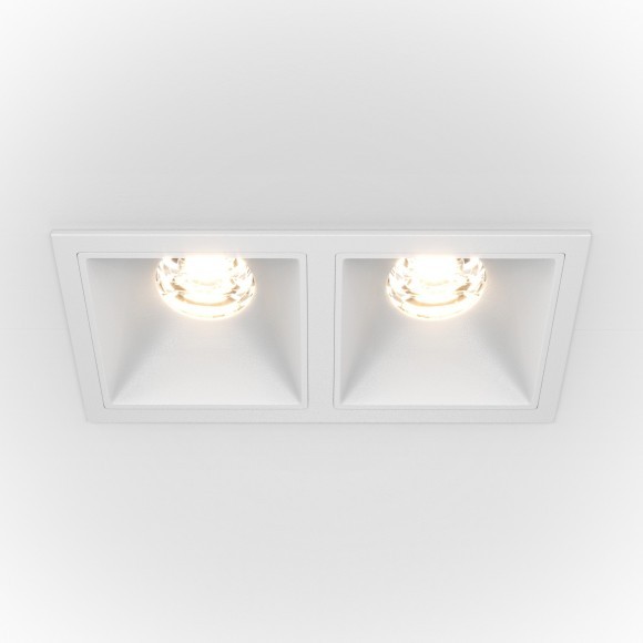 Встраиваемый светильник Maytoni DL043-02-10W4K-D-SQ-W Alfa LED светодиодный LED 20W