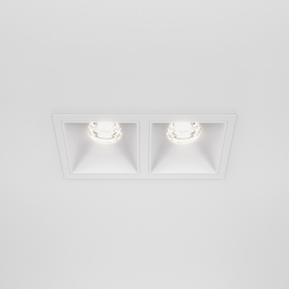 Встраиваемый светильник Maytoni DL043-02-10W4K-D-SQ-W Alfa LED светодиодный LED 20W