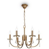 Люстра подвесная Freya FR1006PL-06G Forte под лампы 6xE14 40W