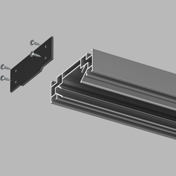 Заглушка торцевая 2шт (для профиля TR3030-AL) Denkirs TR3060-AL