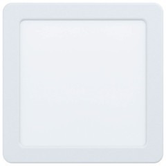 99179 Светодиодный встраиваемый светильник FUEVA 5, 11W (LED), 166х166, ET26, 1350lm, 4000K, сталь, белый