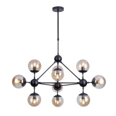 СВЕТИЛЬНИК ПОДВЕСНОЙ ARTE LAMP BOLLA A1664SP-10BK