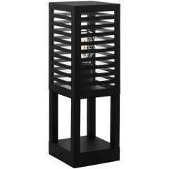 900138 Уличный напольный светильник ALAMONTE 3, E27, 1X60W, IP44, L150, B150, H450, алюминий, сталь, черный