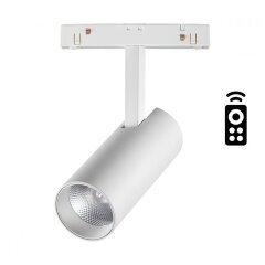 358629 Трековый светодиодный управляемый пультом светильник Novotech Flum CRI90+ 3000-6500К 1080Лм 38° 12W