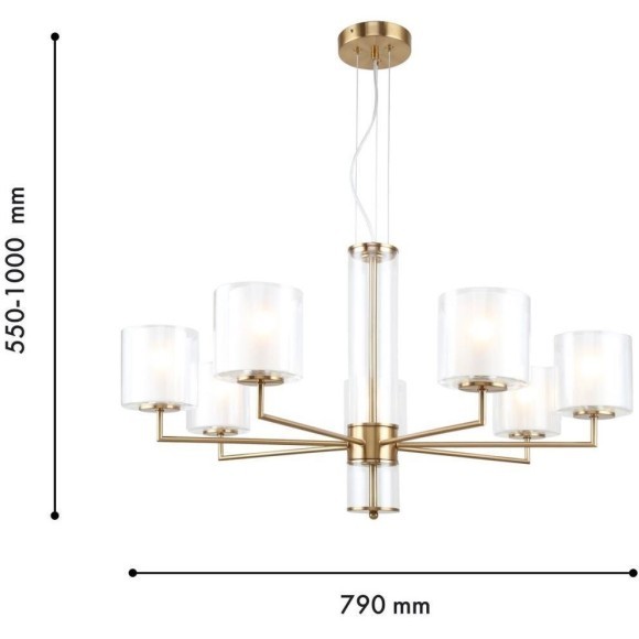 Подвесная люстра Proper 4086-7P Подвесная люстра Proper 4086-7P