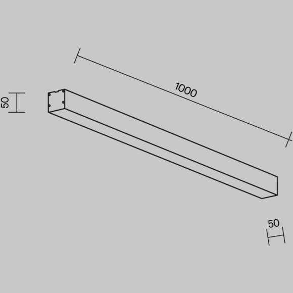 Линейный светильник Technical LL311020
