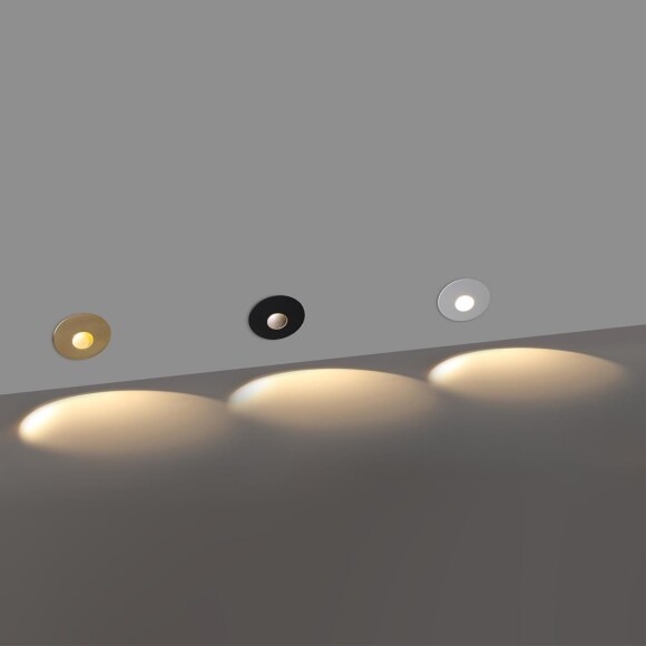 7167/3WL Светодиодная бронзовая подсветка для лестниц и пола встр. в стены 3W 2700K 73Лм ODEON LIGHT ESCALA