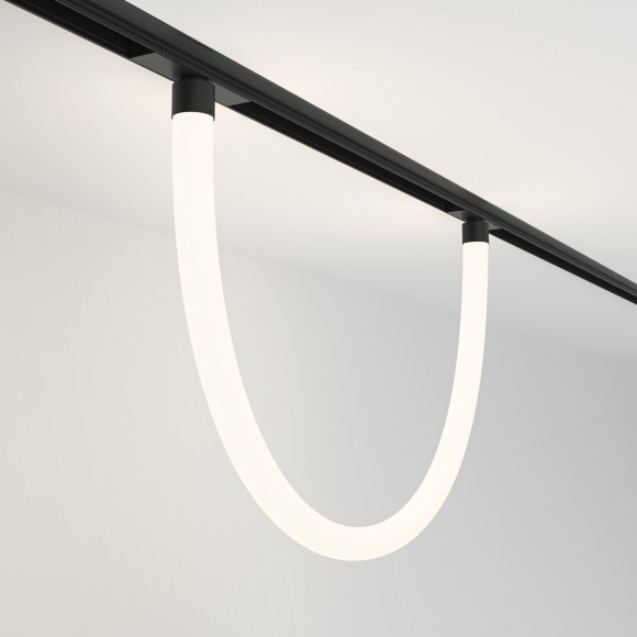 TR101-2-20W4K-B Трековый магнитный светодиодный светильник Maytoni Gravity CRI90+ 4000К 1300Лм 360° 20Вт
