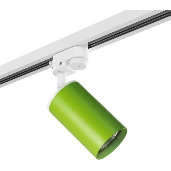 Однофазный двужильный трековый светильник Lightstar R1T434 Rullo под сменную лампу GU10